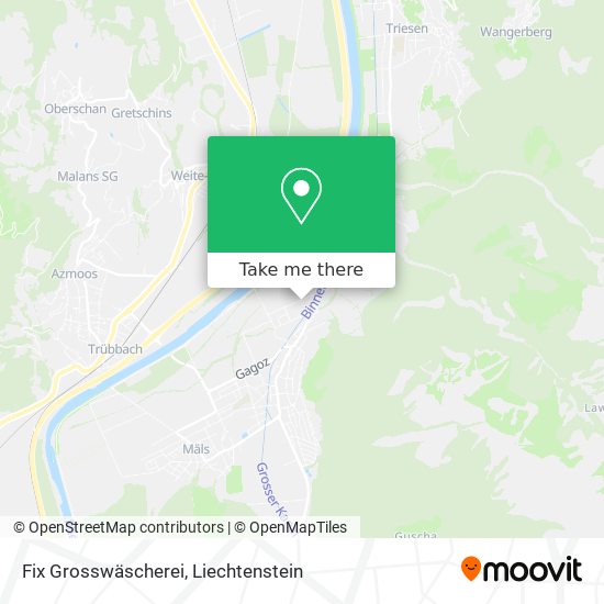 Fix Grosswäscherei map