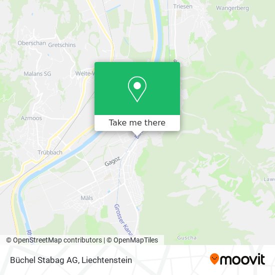 Büchel Stabag AG map