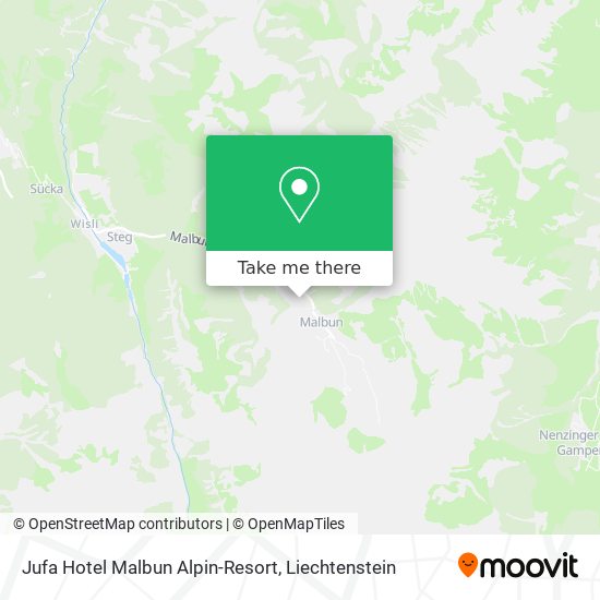 Jufa Hotel Malbun Alpin-Resort map