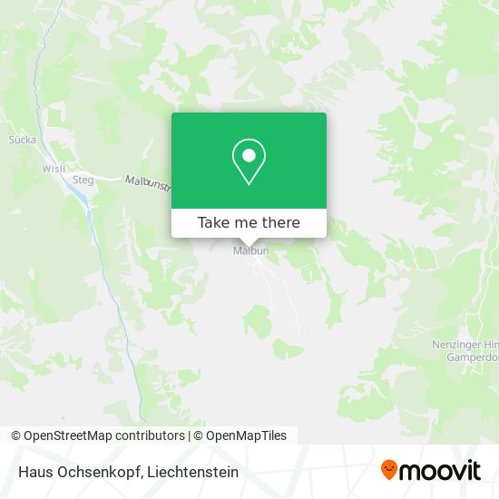 Haus Ochsenkopf map