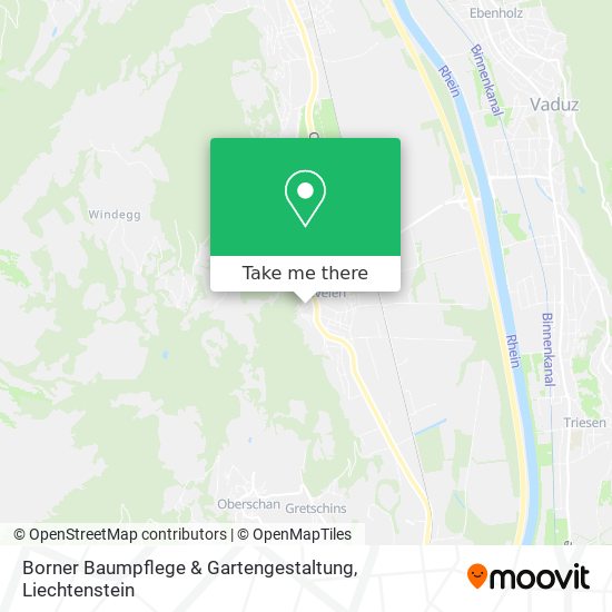 Borner Baumpflege & Gartengestaltung map