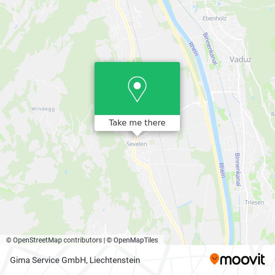 Gima Service GmbH map