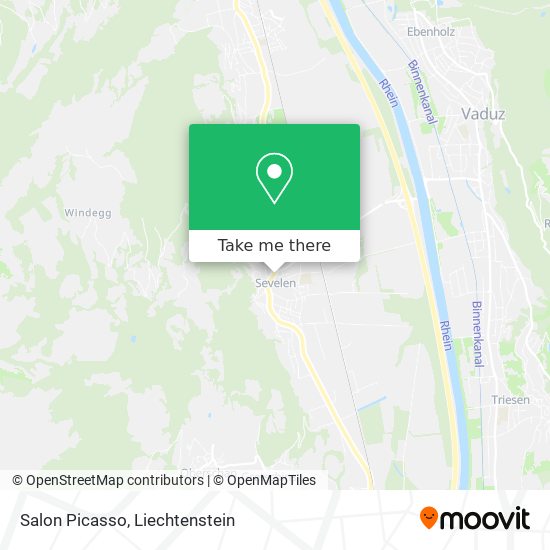 Salon Picasso map