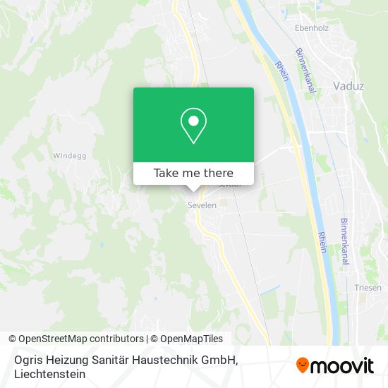 Ogris Heizung Sanitär Haustechnik GmbH map