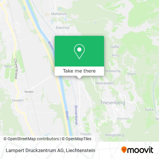 Lampert Druckzentrum AG map
