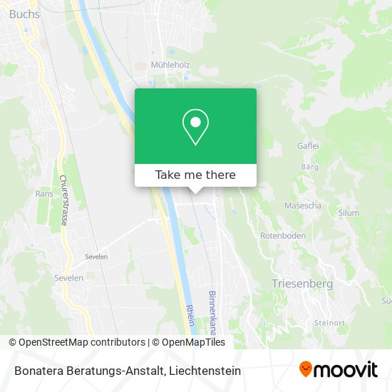 Bonatera Beratungs-Anstalt map