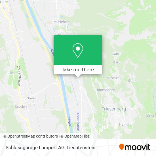 Schlossgarage Lampert AG map