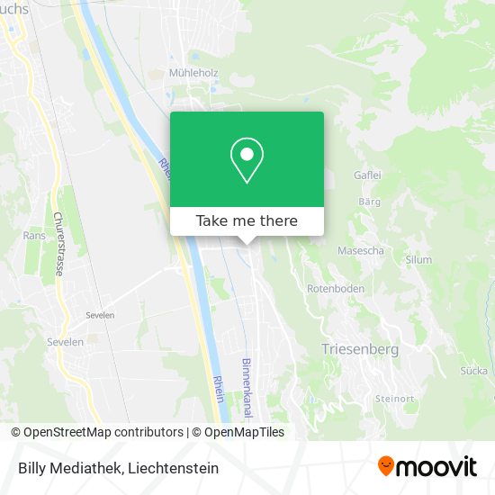 Billy Mediathek map