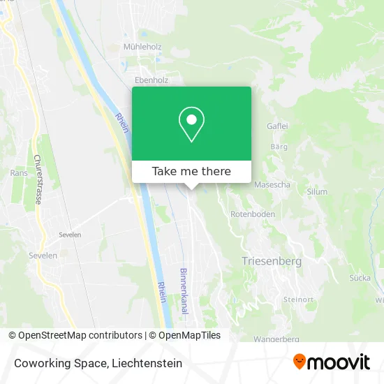 Coworking Space map
