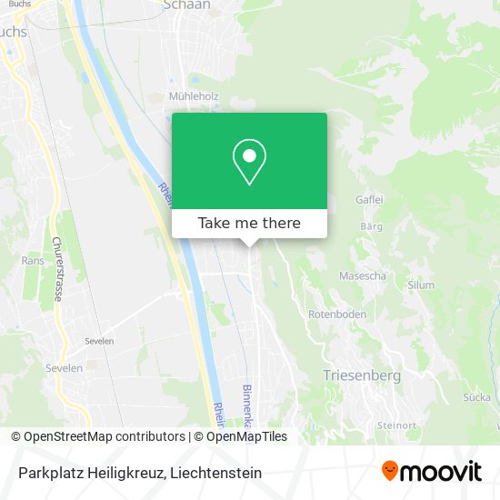Parkplatz Heiligkreuz map