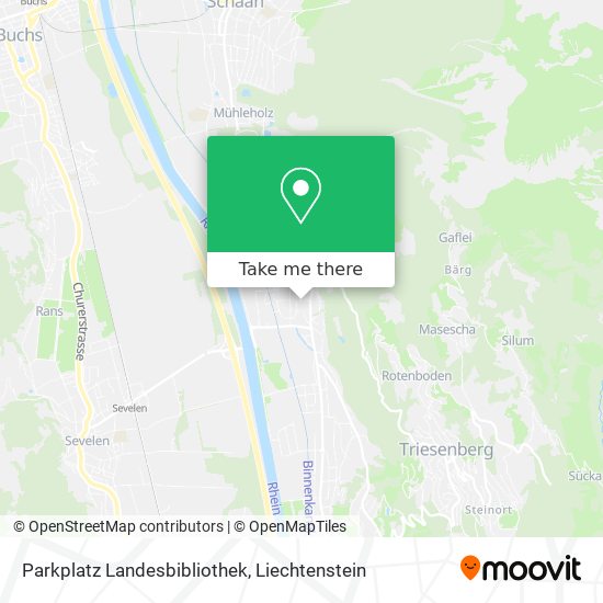 Parkplatz Landesbibliothek map