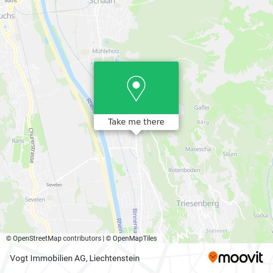 Vogt Immobilien AG map