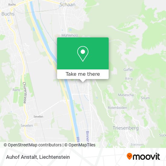 Auhof Anstalt map