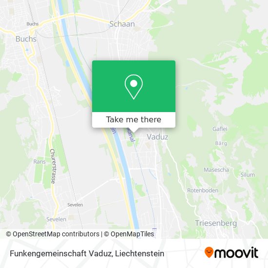 Funkengemeinschaft Vaduz map