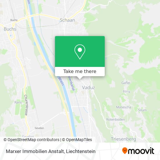 Marxer Immobilien Anstalt map