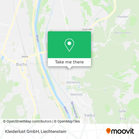 Kleiderlust GmbH map