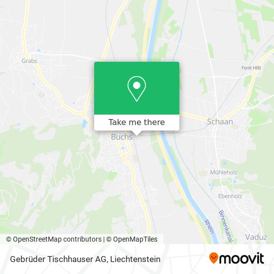 Gebrüder Tischhauser AG map