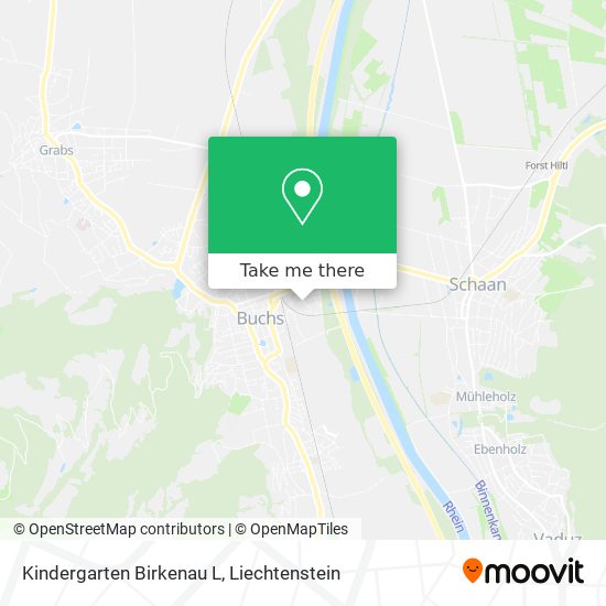 Kindergarten Birkenau L map