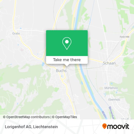 Lorigenhof AG map