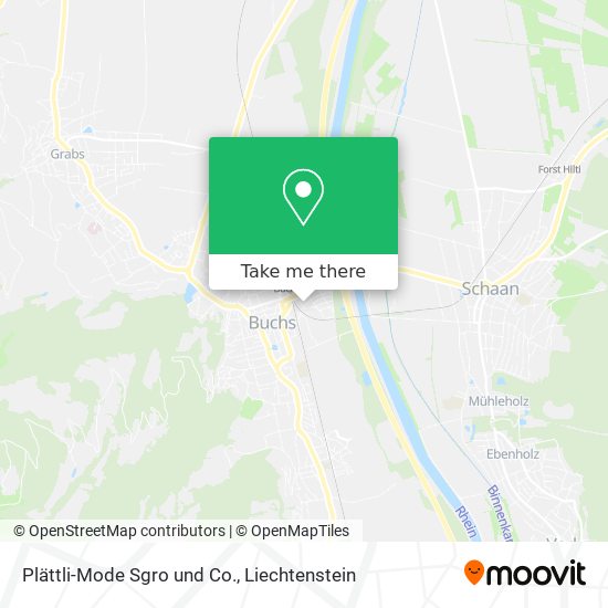 Plättli-Mode Sgro und Co. map