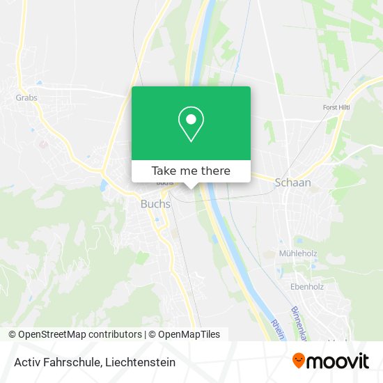 Activ Fahrschule map