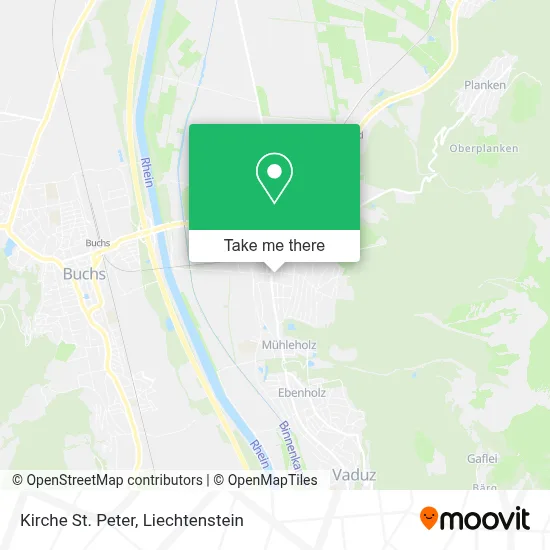 Kirche St. Peter map