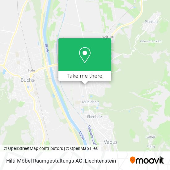 Hilti-Möbel Raumgestaltungs AG map
