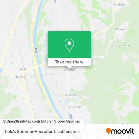 Lolo's Sommer-Apèrobar map