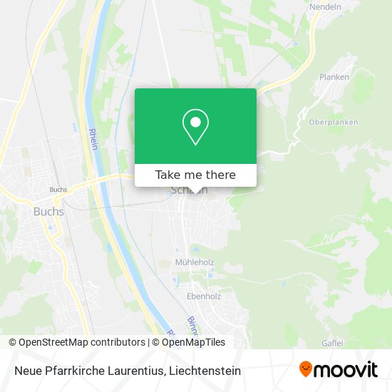 Neue Pfarrkirche Laurentius map