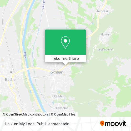 Unikum My Local Pub map
