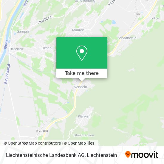 Liechtensteinische Landesbank AG map