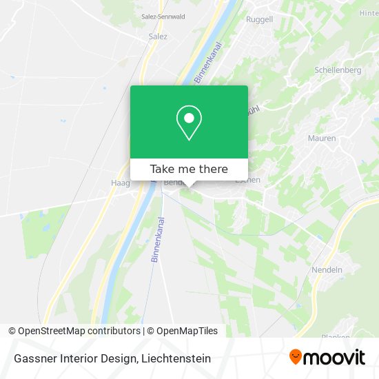 Gassner Interior Design map