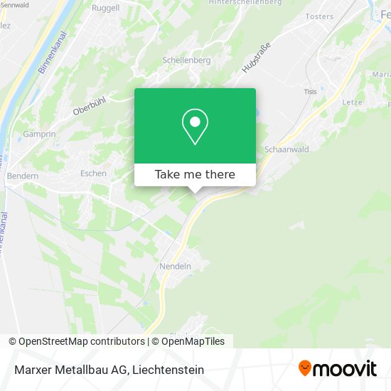 Marxer Metallbau AG map