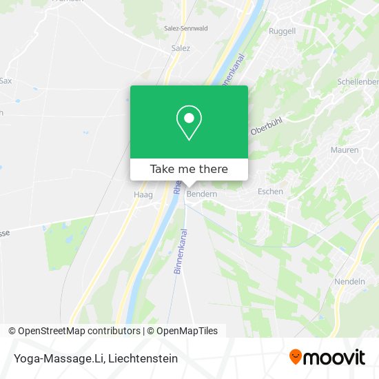 Yoga-Massage.Li map