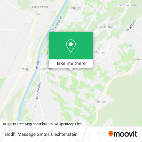 Bodhi Massage GmbH map