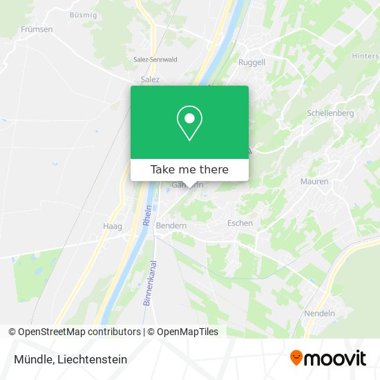 Mündle map