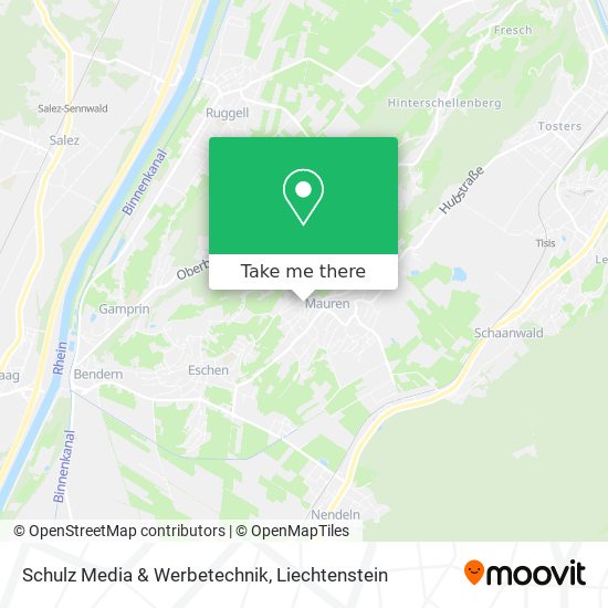 Schulz Media & Werbetechnik map