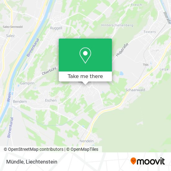 Mündle map