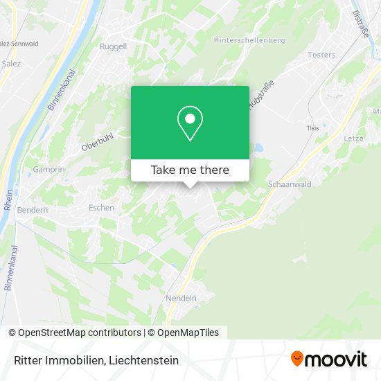 Ritter Immobilien map