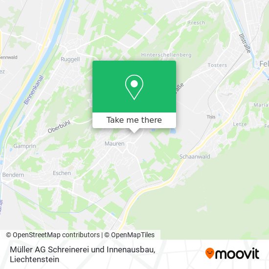 Müller AG Schreinerei und Innenausbau map