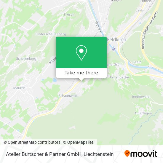 Atelier Burtscher & Partner GmbH map