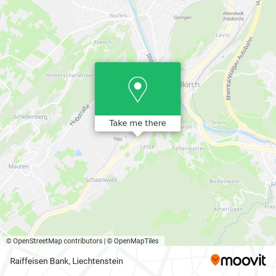 Raiffeisen Bank map