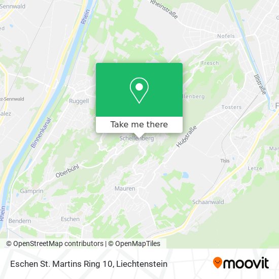 Eschen St. Martins Ring 10 map
