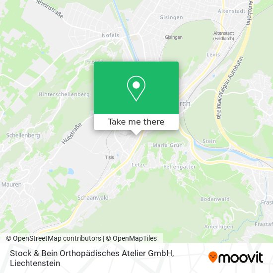 Stock & Bein Orthopädisches Atelier GmbH map