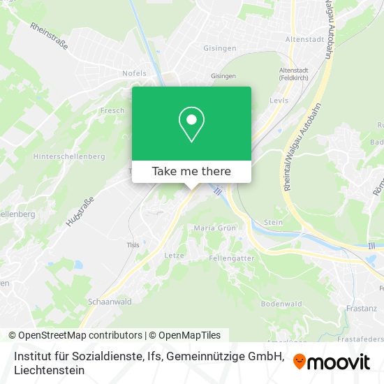 Institut für Sozialdienste, Ifs, Gemeinnützige GmbH map