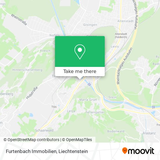 Furtenbach Immobilien map