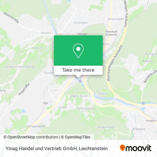 Yinag Handel und Vertrieb GmbH map