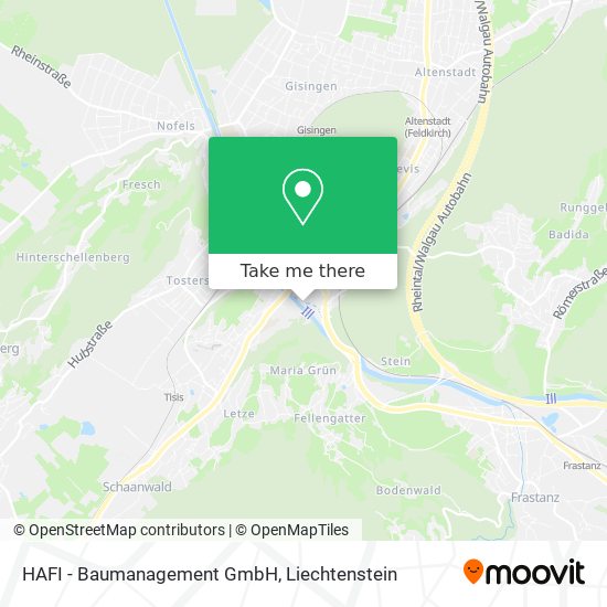 HAFI - Baumanagement GmbH map