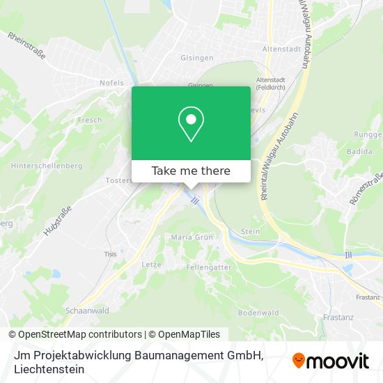 Jm Projektabwicklung Baumanagement GmbH map