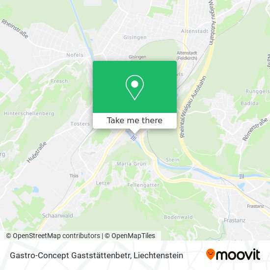 Gastro-Concept Gaststättenbetr map